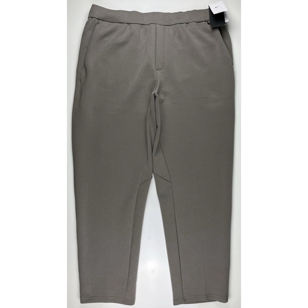 Men Size 4XL TALL Nike 24.7 ImpossiblySoft Dri-FIT Pants Cave Stone HQ6970-289